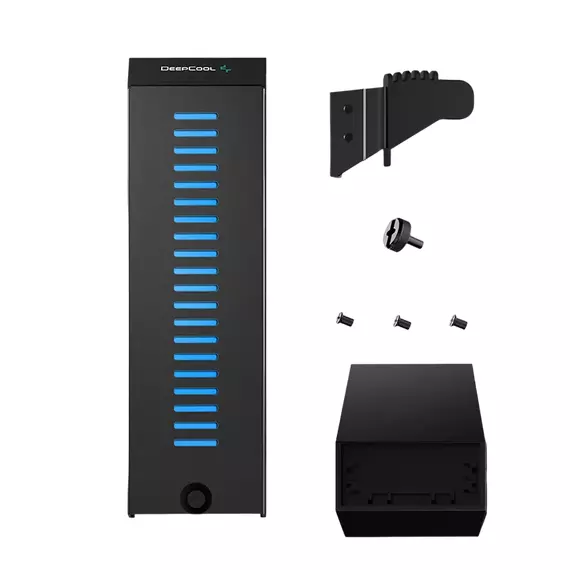 Suport pentru placă grafică Deepcool GH-01 A-RGB, Negru, 6 image