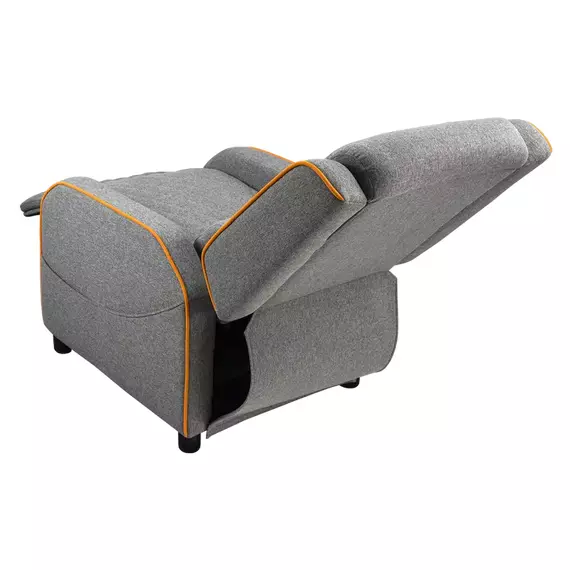 Scaun Gaming Cougar Ranger One Gray, Textil, Gri | Portocaliu, 3 image