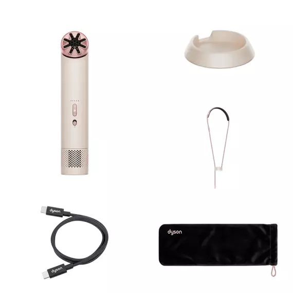 Ventilator Dyson HushJet Mini Cool PF01, Stone | Blush, 3 image