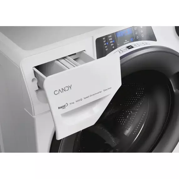 Mașină de spălat Candy RP 4106BWMR/1-S, 10kg, Alb, 8 image