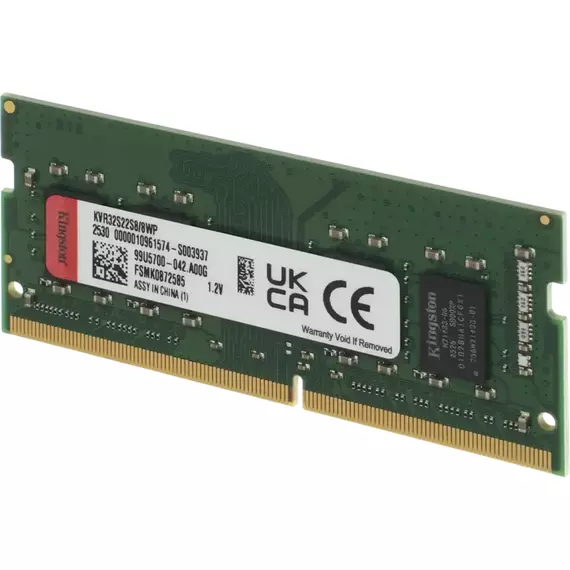 Memorie RAM Kingston ValueRAM, DDR4 SDRAM, 3200 MHz, 8GB, KVR32S22S8/8WP, 4 image