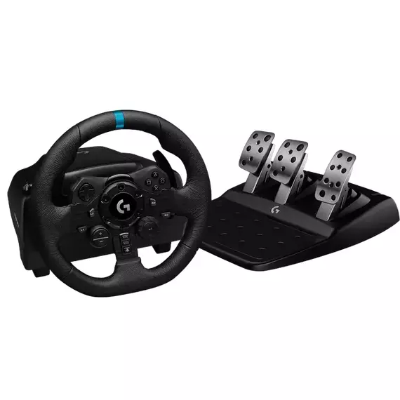 Volan Gaming Logitech G923, Negru, 2 image