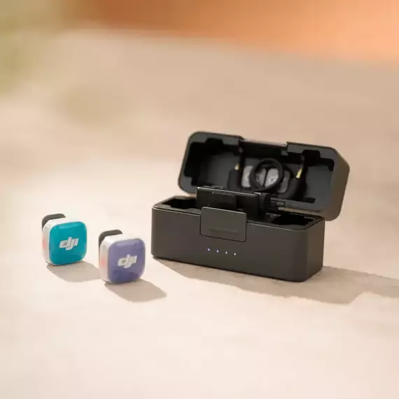 DJI Mic Mini 2S (2TX + 1RX + Charging Case), Black, 5 image