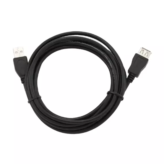 Cablu prelungitor Cablexpert CCP-USB2-AMAF-10, USB Type-A (M)/USB Type-A (F), 3m, Negru, 5 image