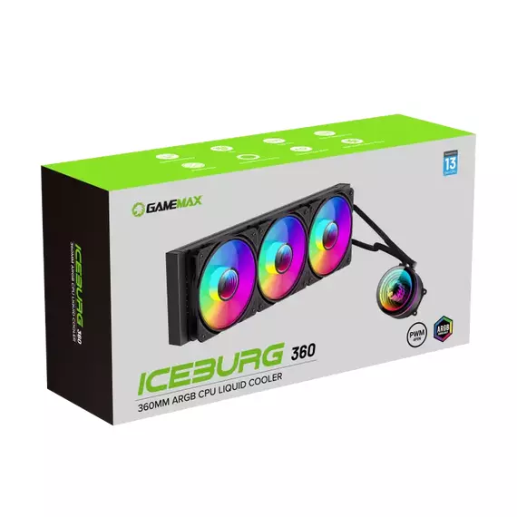 Cooler procesor Gamemax IceBurg 360 Infinity, 7 image