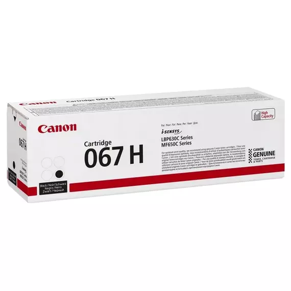 Cartuș pentru imprimantă Canon CRG-067H, Negru, 3 image