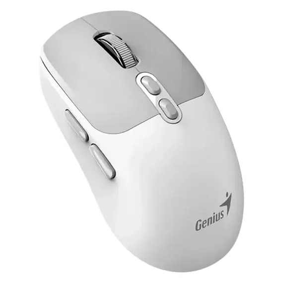 Mouse Wireless Genius NX-8080S, Alb | Gri, 2 image