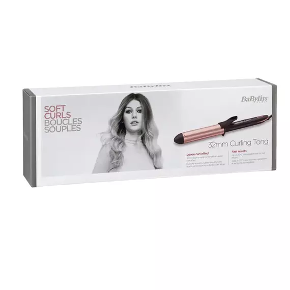 Ondulator de păr BaByliss C452E, Negru | Roz, 4 image