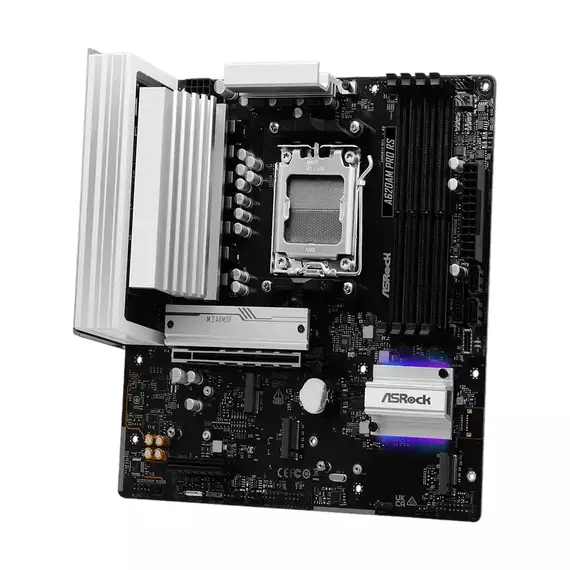 Placă de bază ASRock A620AM PRO RS, AM5, AMD A620A, Micro-ATX, 5 image