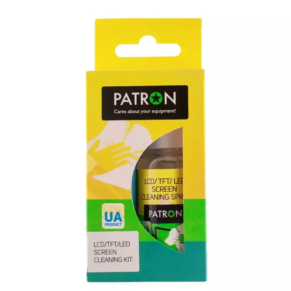 Set de curățare Patron F3-015, pentru ecrane LCD/LED, 4 image