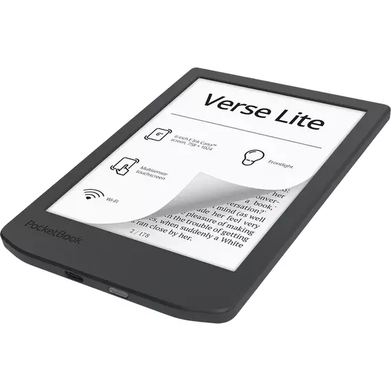 eBook Reader PocketBook 619 Verse Lite, Gri, 5 image