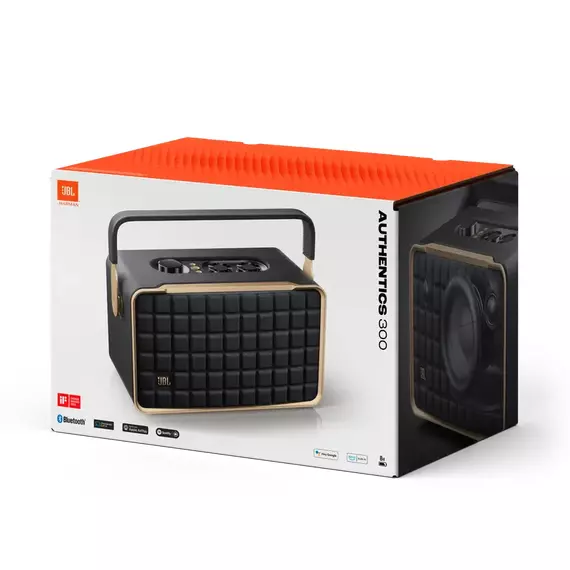 Boxă portabilă JBL Authentics 300, Negru, 7 image