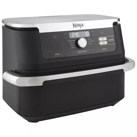 Friteuză cu aer cald Ninja AF500EU, Negru | Argintiu, 6 image