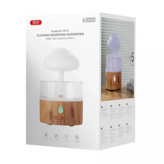 Umidificator de aer XO HF10, Maro | Alb, 4 image