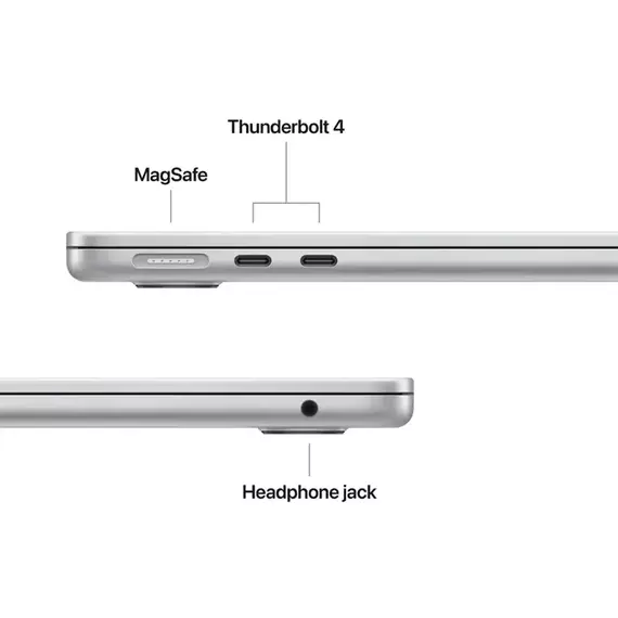 NB Apple MacBook Air 13.6" Z1L0000BR Silver (M5 16Gb 512Gb) 70W charger, 8 image