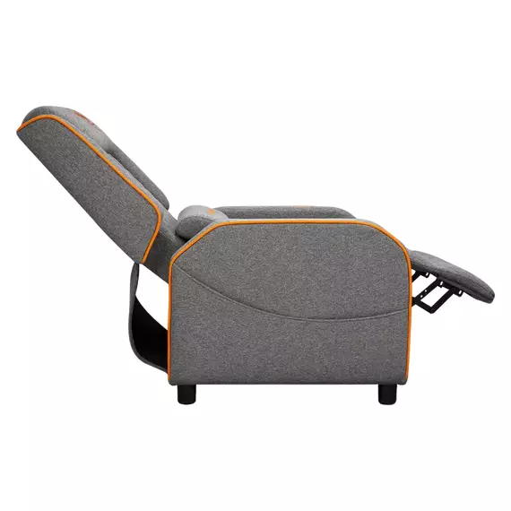 Scaun Gaming Cougar Ranger One Gray, Textil, Gri | Portocaliu, 2 image