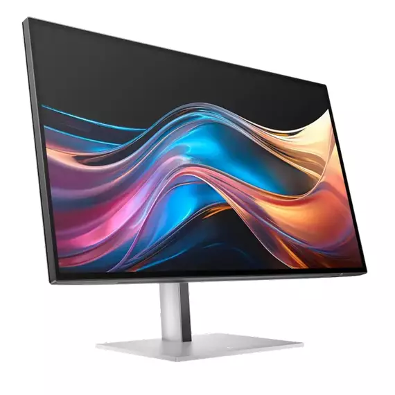 27" Monitor HP S7 Pro 727pu, IPS 2560x1440 WQHD, Argintiu, 5 image