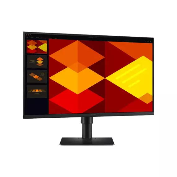 27" SAMSUNG Essential S27D400G, Black, IPS, 1920x1080, 100Hz, 5ms, 250cd, Mega-DCR, HDMI+DP+USB, Piv, 2 image