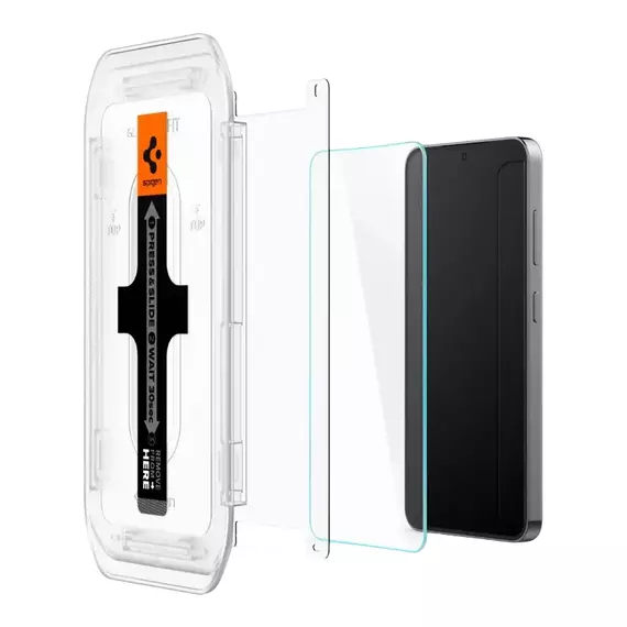 Sticlă de protecție Spigen Samsung S24, EZ FIT, Tempered Glass, Transparent, 5 image