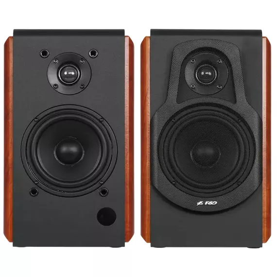 Sistem audio 2.0 CH F&D R60BT, Negru, 6 image