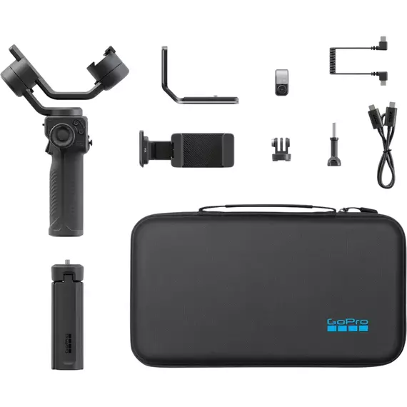 Selfie Stick GoPro Fluid Pro AI Multi Stabilizer, Negru, 4 image