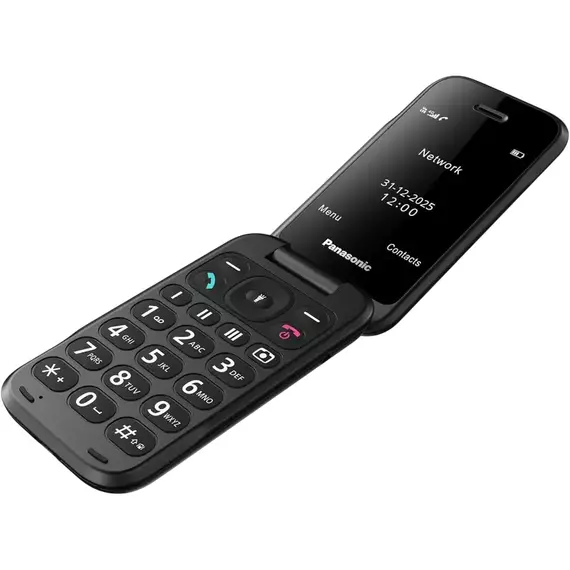 KX-TF600 Panasonic 4G Black Clam Shell, 4 image
