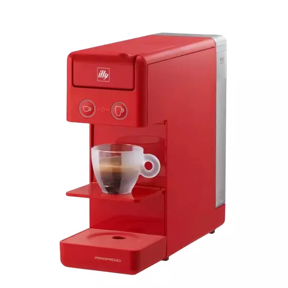 Cafetiera cu capsule illy Y3.3, 1250W, Roșu, 4 image