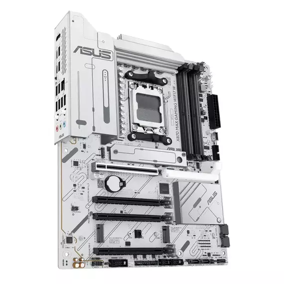 Placă de bază ASUS X870 MAX GAMING WIFI7 W, AM5, AMD X870, ATX, 3 image