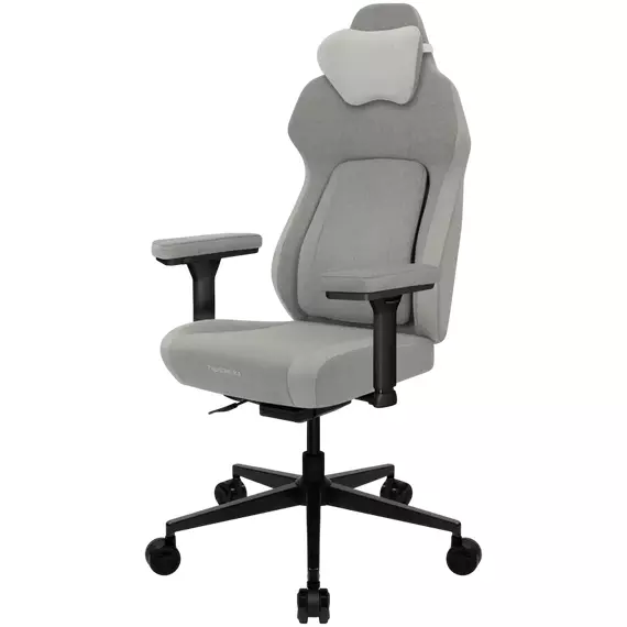 Scaun Gaming ThunderX3 Core Smart Loft, Plasă Respirabilă, Gri deschis, 6 image