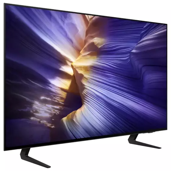 42" OLED SMART TV Samsung QE42S90FAEXUA, 3840x2160 4K UHD, Tizen, Negru, 2 image