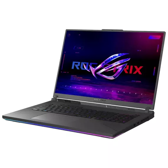 Laptop Gaming 18" ASUS ROG Strix G18 G814PM, Eclipse Gray, AMD Ryzen 9 8940HX, 16GB/1024GB, Fără SO, 2 image