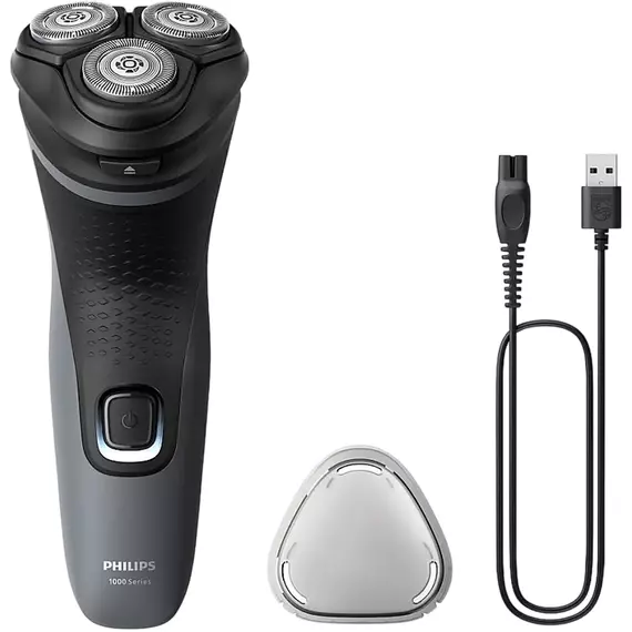 Aparat de ras electric Philips S1142/00, Negru | Gri, 3 image