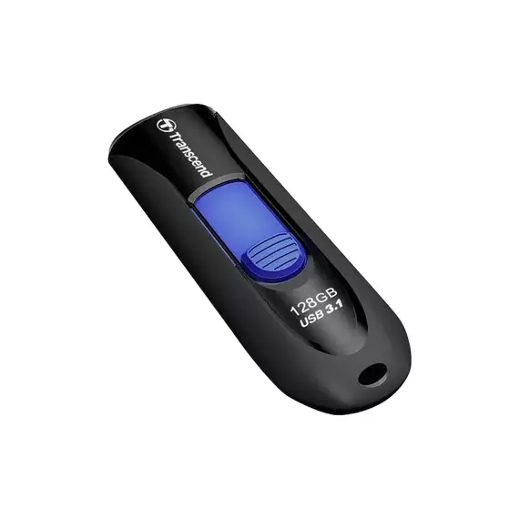 Memorie USB Transcend JetFlash 790, 128GB, Negru/Albastru, 3 image