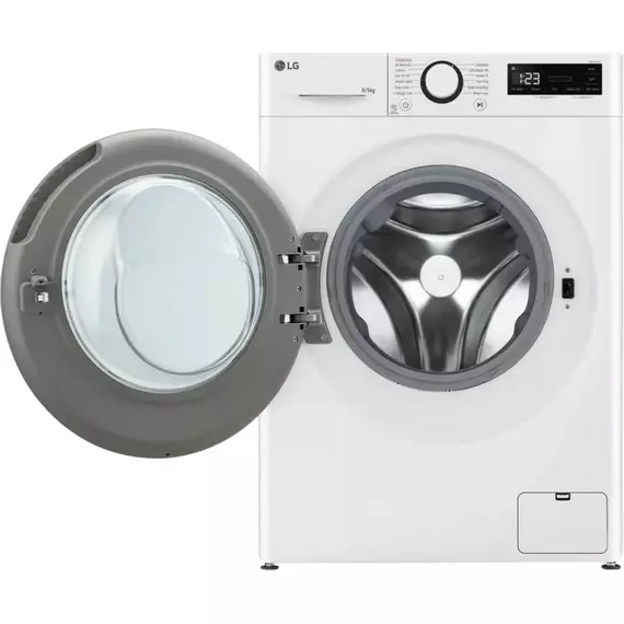 Mașină de spălat cu uscător LG F2DR509S1W, 9kg, Alb, 5 image