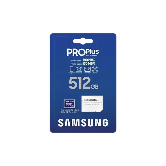 Card de Memorie Samsung PRO Plus MicroSD, 512GB (MB-MD512SA/KR), 2 image