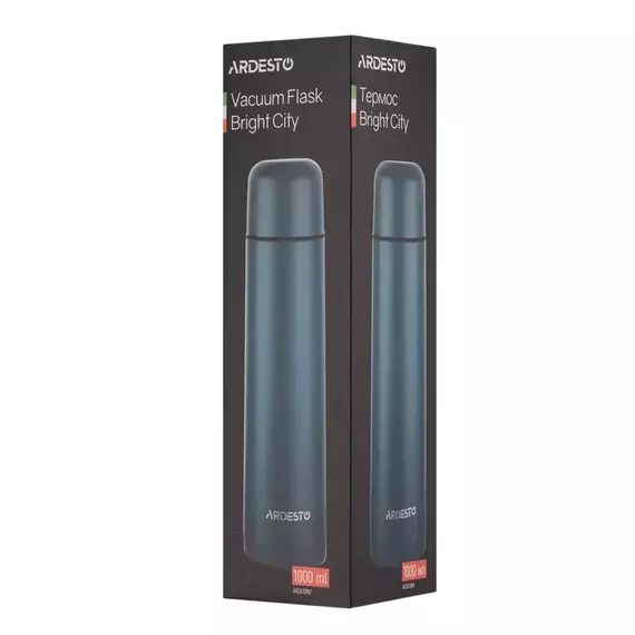 Termos Ardesto AR2610NV, 1L, Albastru, 5 image