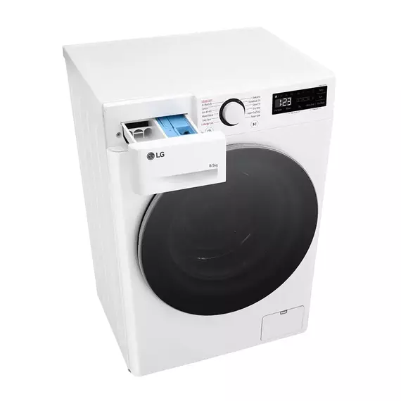 Mașină de spălat cu uscător LG F2DR509S1W, 9kg, Alb, 3 image