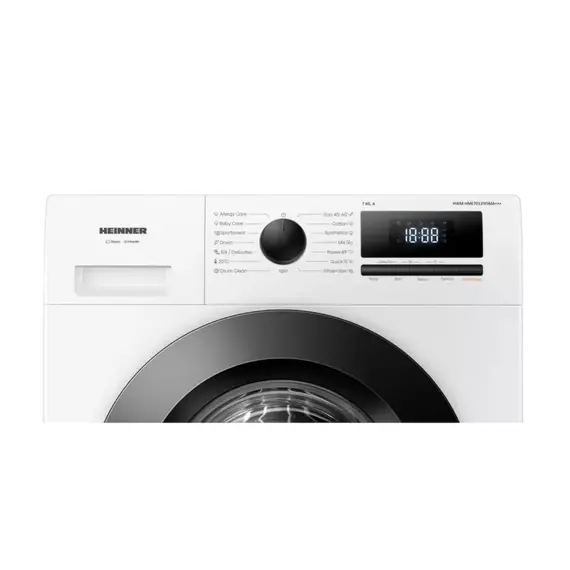 Mașină de spălat Heinner HWM-HME1014IVA10+++, 10kg, Alb, 5 image