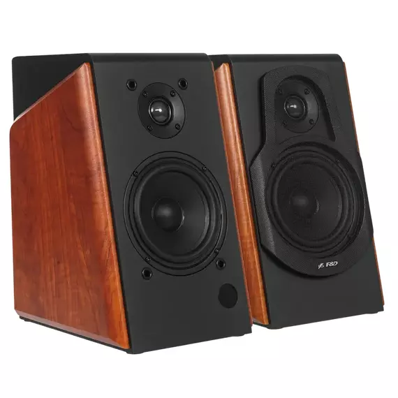 Sistem audio 2.0 CH F&D R60BT, Negru, 4 image