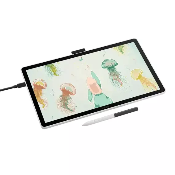 Tabletă Grafică Wacom ONE 14, Alb, 2 image