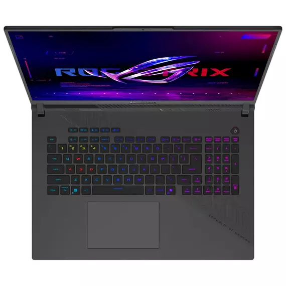 Laptop Gaming 18" ASUS ROG Strix G18 G814PM, Eclipse Gray, AMD Ryzen 9 8940HX, 16GB/1024GB, Fără SO, 8 image