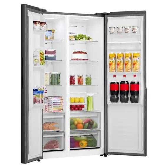 Frigider Gorenje NRS917E41BXWD, Negru, 3 image