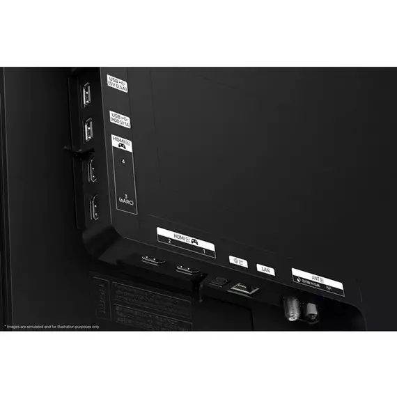 48" OLED SMART TV Samsung QE48S90HAEXUA, 3840x2160 4K UHD, Tizen, Negru, 5 image