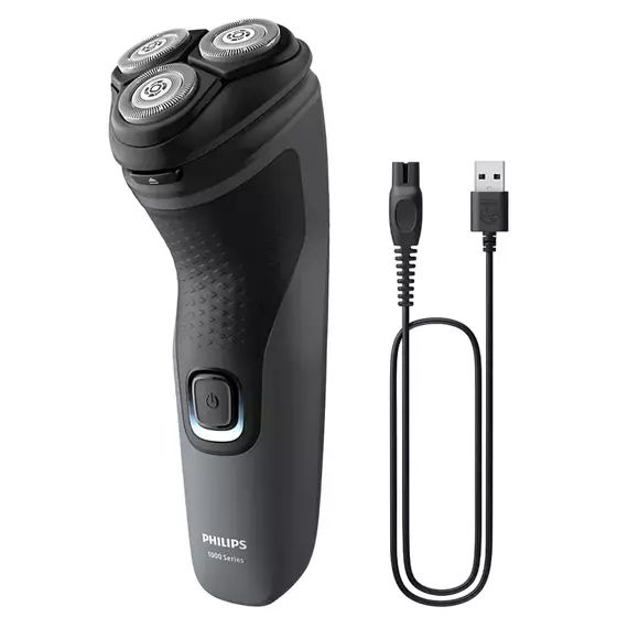 Aparat de ras electric Philips S1142/00, Negru | Gri, 2 image
