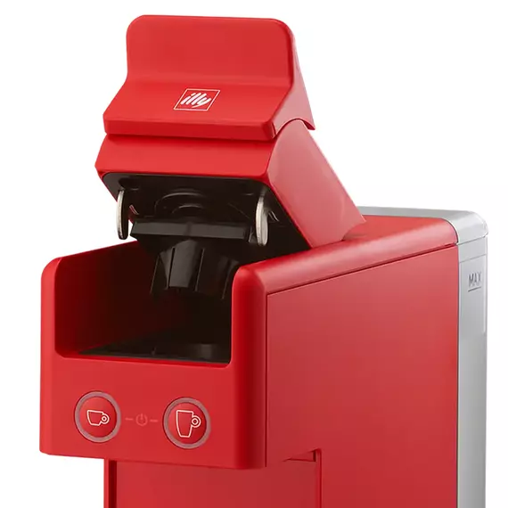 Cafetiera cu capsule illy Y3.3, 1250W, Roșu, 5 image