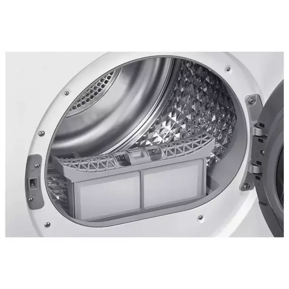 Uscător de rufe Samsung DV90CGC2A0AEUA, 9kg, Alb, 2 image