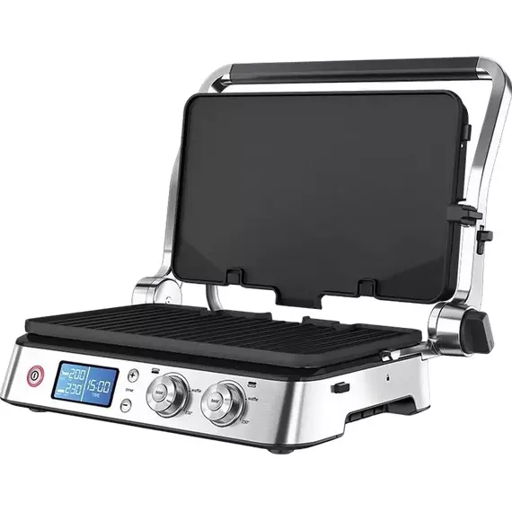 Grătar electric Braun CG 9040, 2000W, Negru | Oţel inoxidabil, 2 image
