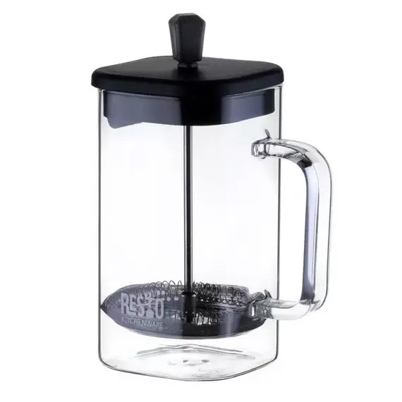 Cafetiera French Press RESTO 90503, 0,6L, Negru, 4 image