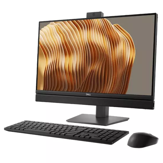 Computer All-in-One DELL QC24250, 24", Intel Core Ultra 7 256, 16GB/512GB, Windows 11 Pro, Negru, 8 image