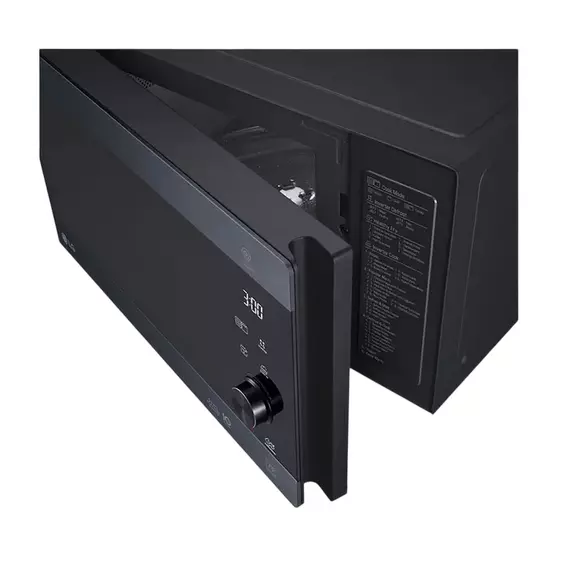 Cuptor cu microunde LG MH6565CPB, Negru, 7 image